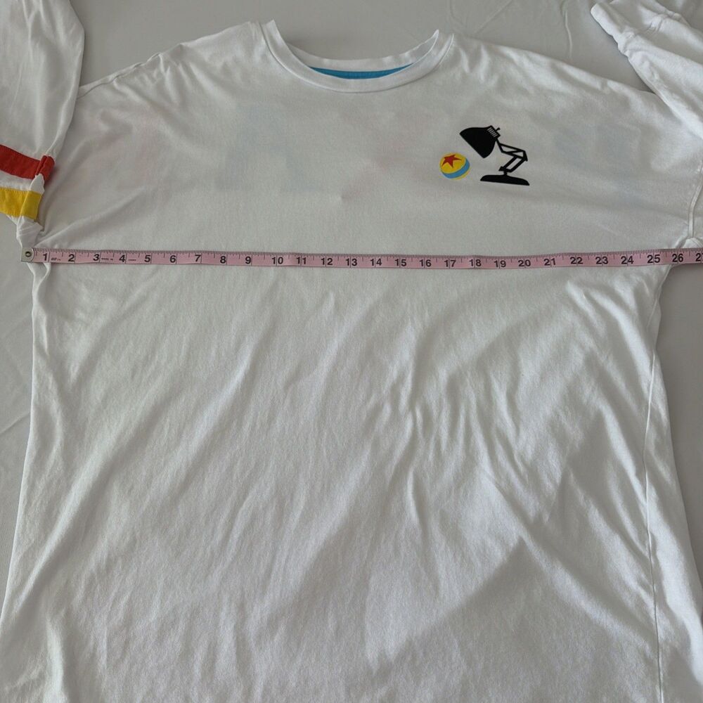 Disney Pixar Sz XL Hype Jersey White BoxLunch Exclusive Luxo Jr Lamp Ball Fandom - Picture 6 of 11